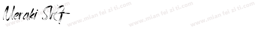 Meraki SVG字体转换